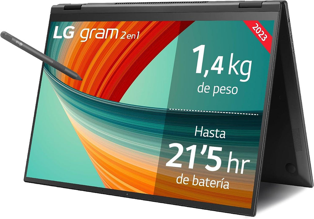 LG Gram 2 em 1 16T90R-GAA75B Ecrã Tátil 16" i7-1360P W11H 16GB 512GB SSD ANIMATEK