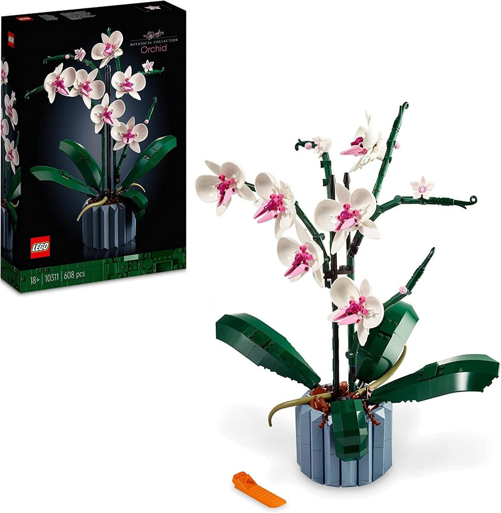 Lego Icons Orquídea 10311 - Projeto de Construção Criativo para Adultos - Colecionáveis - LEGO