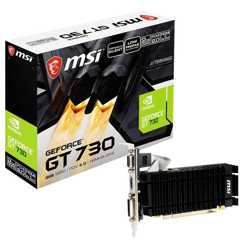 MSI N730K-2GD3H/LPV1 NVIDIA GeForce GT 730 2GB GDDR3 ANIMATEK