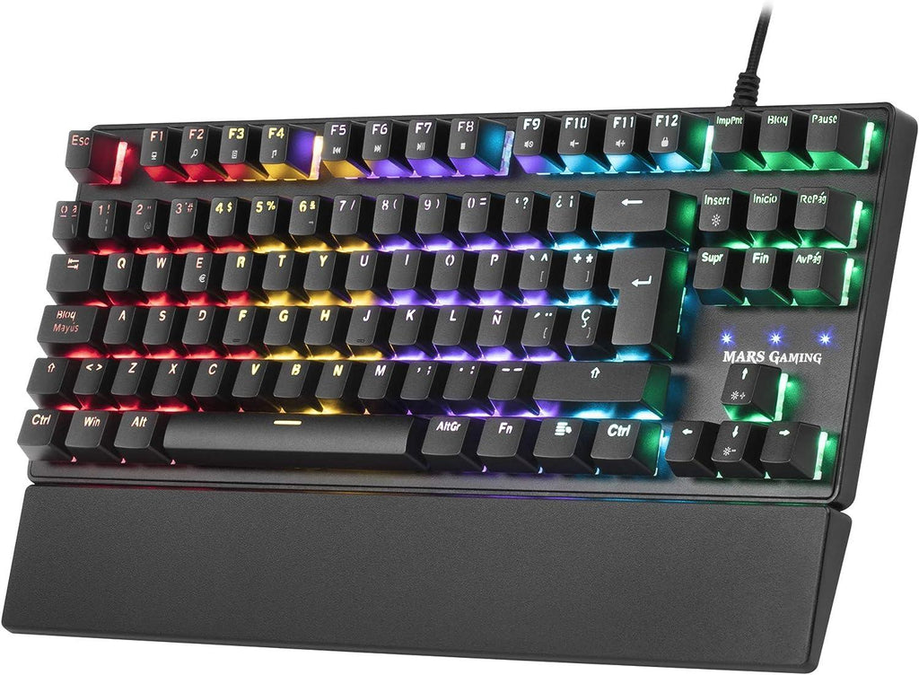 Mars Gaming Teclado Mecanico MKXTKL ES 5 Led USB ANIMATEK