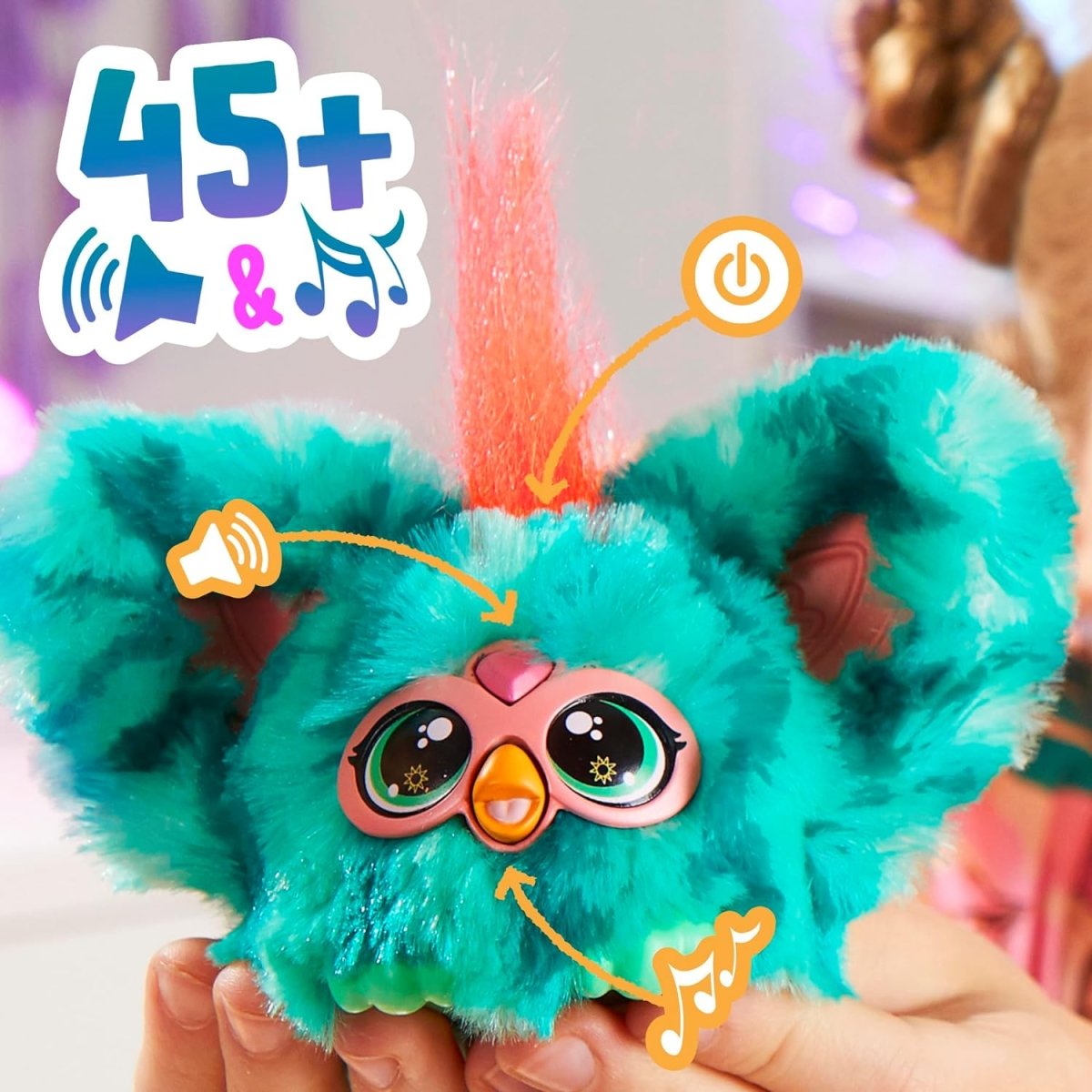 Mini Furby Mello Nee Furblet - Jouet Interactif Hasbro - Neuf Sous Blister