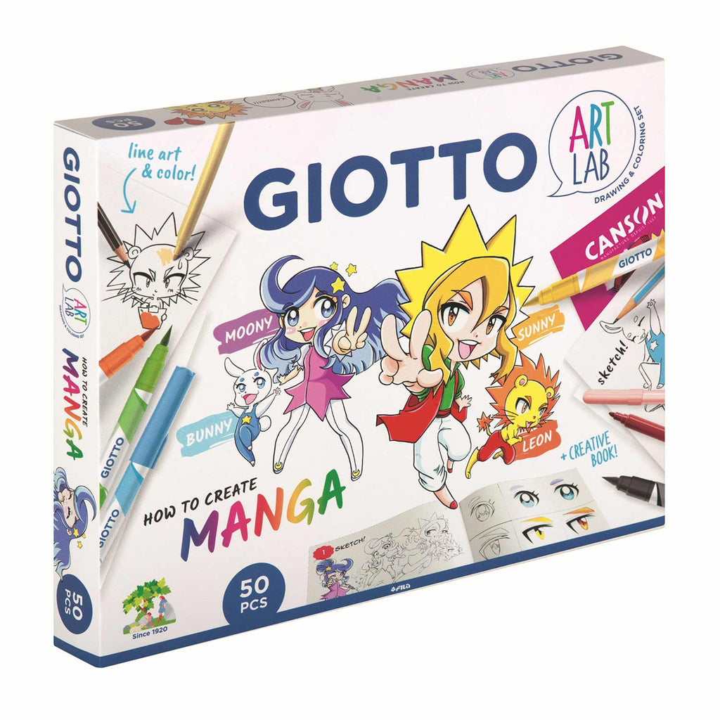 Conjunto Giotto Art Lab Manga F582300