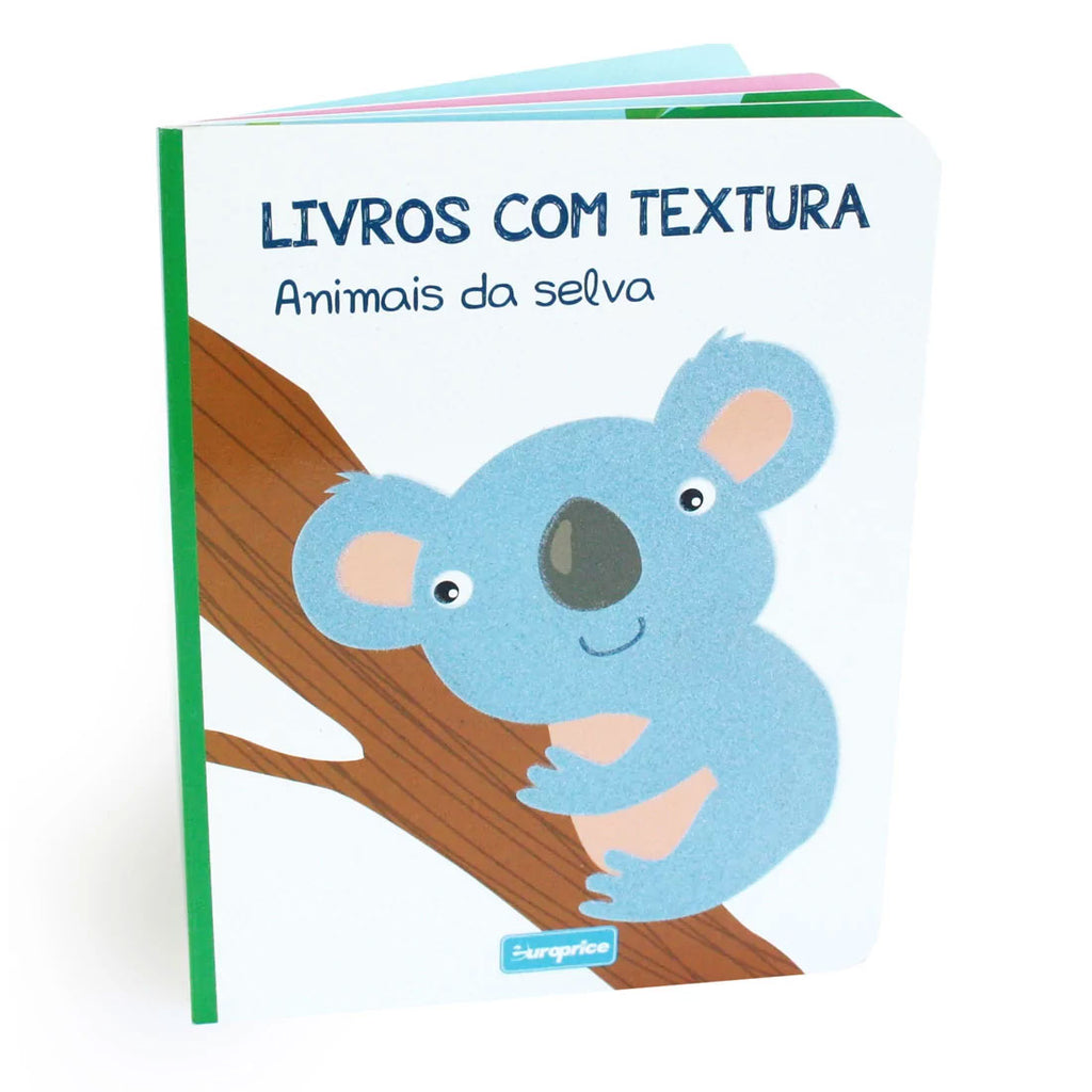 Livros Com Textura - Animais Da Selva Europrice Ed7158-b (Português)