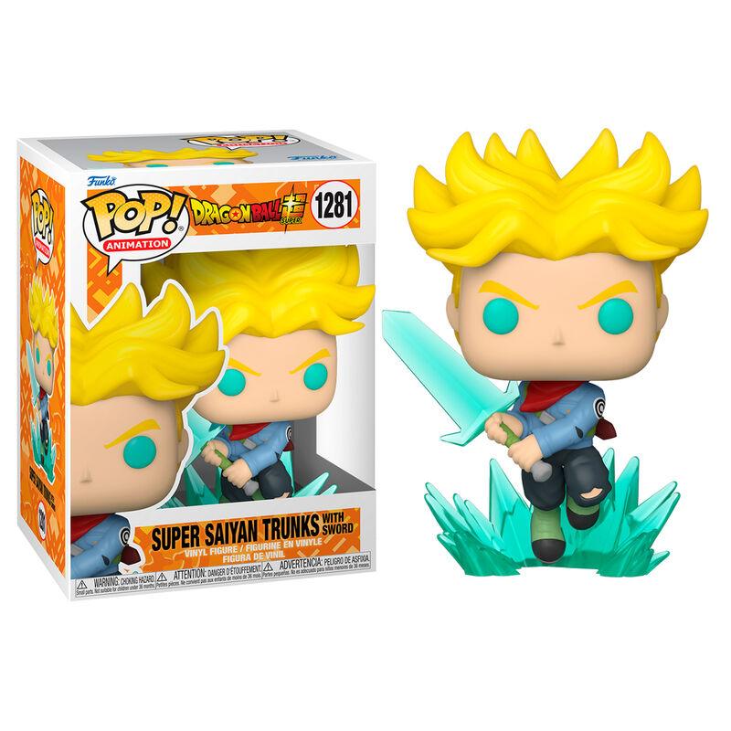 POP! Animation Dragon Ball Super Vinyl Figure Super Saiyan Trunks w/ Sword 9 cm ANIMATEK