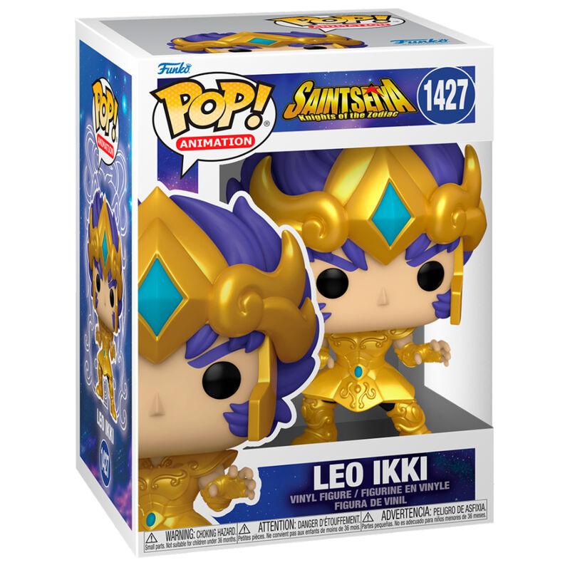 POP! Animation Saint Seiya Knights of the Zodiac Figure Gold Leo Ikki 9 cm ANIMATEK