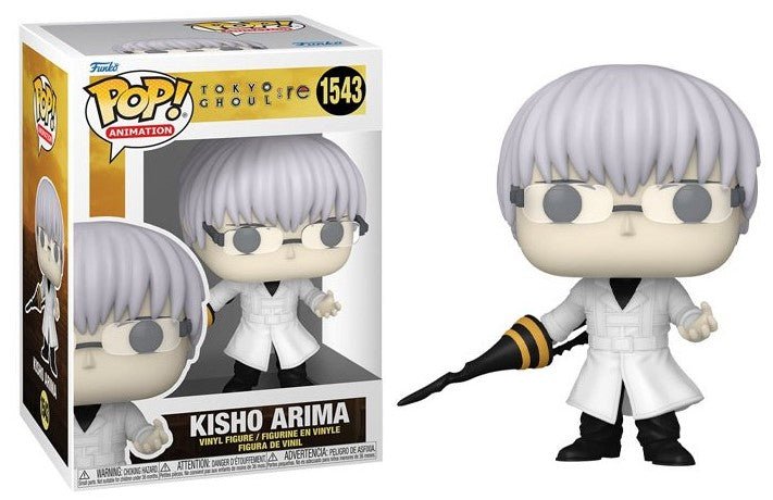 POP! Animation Tokyo Ghoul:re Vinyl Figure Kisho Arima 9 cm - Colecionáveis - Funko