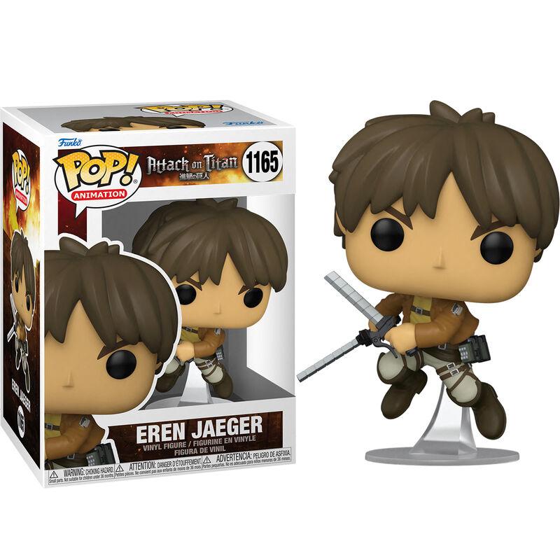 POP! Animation Vinyl Attack on Titan Figure Eren Yeager 9 cm ANIMATEK