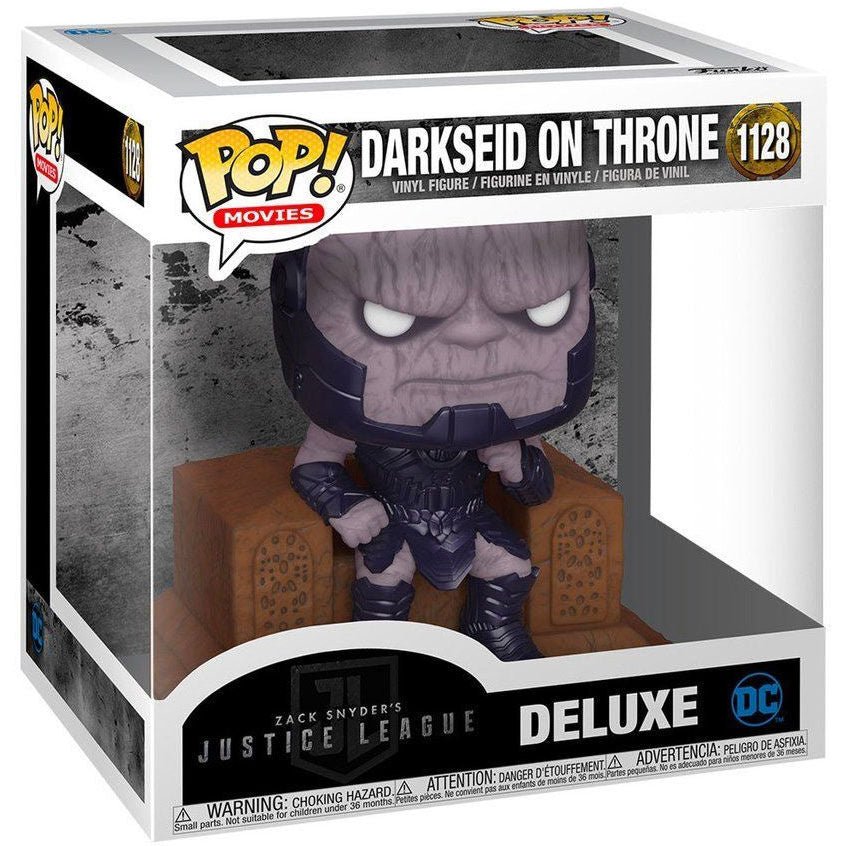 POP! Deluxe DC Zack Snyder's Justice League Vinyl Figure Darkseid on Throne 14 cm - Colecionáveis - Funko