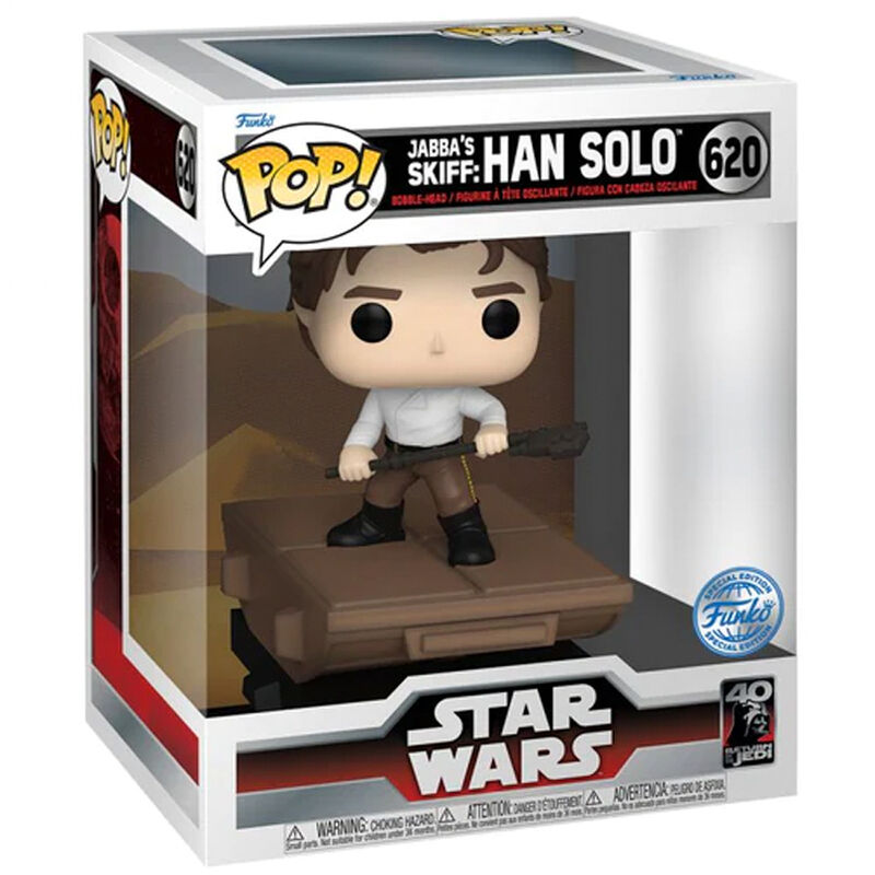 POP! Deluxe Star Wars Jabba Skiff Han Solo Exclusive 20 cm ANIMATEK