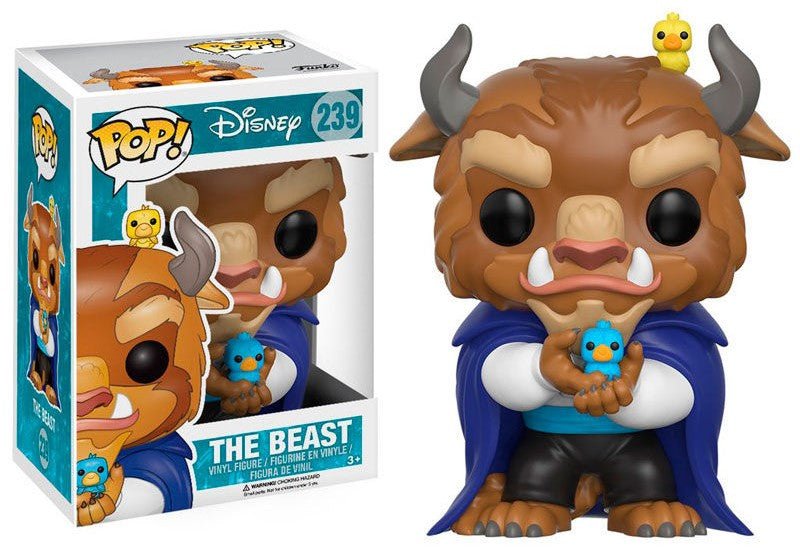 POP! Disney: Beauty and the Beast - Winter Beast 10cm - Colecionáveis - Funko
