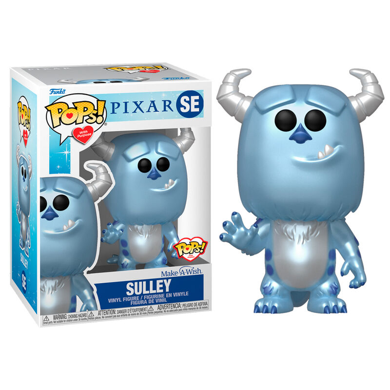 POP! Disney Make a Wish Vinyl Figure Sulley (Metallic) 9 cm ANIMATEK