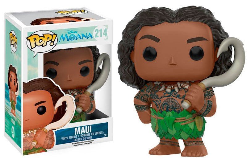 POP! Disney: Maui (Moana/Vaiana) 10cm - Colecionáveis - Funko