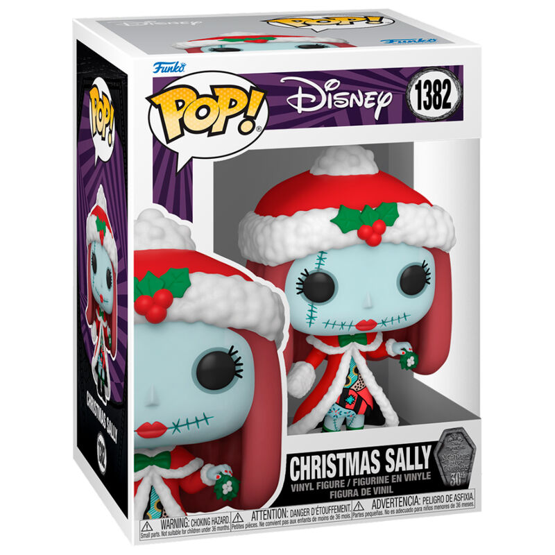 POP! Disney Nightmare before Christmas 30th - Vinyl Figure Christmas Sally 9 cm ANIMATEK