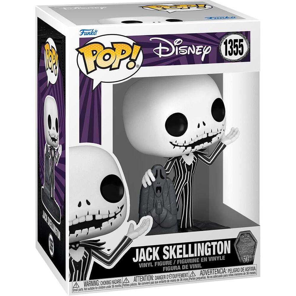 POP! Disney Nightmare before Christmas Vinyl Figure Jack with Gravestone 9 cm ANIMATEK