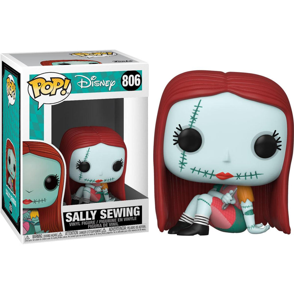 POP! Disney Nightmare before Christmas Vinyl Figure Sally Sewing 9 cm - Toys - Funko
