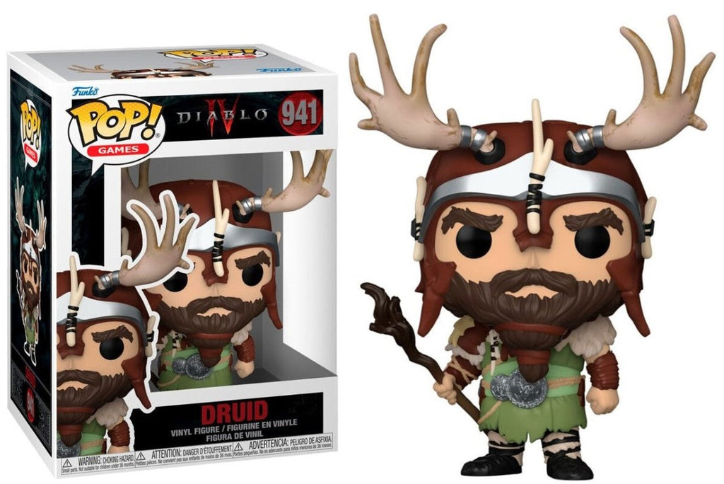 POP! Games Diablo 4 Vinyl Figure Druid 9 cm - Colecionáveis - Funko