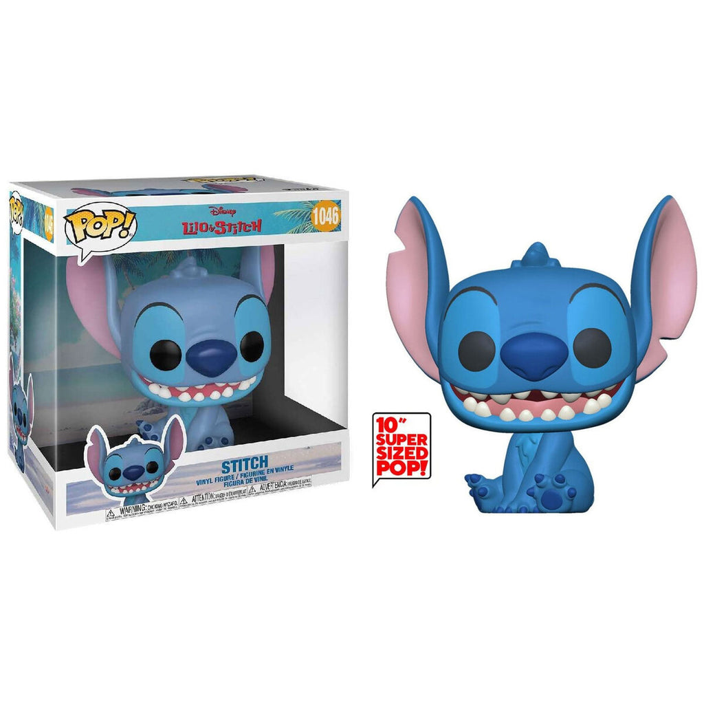 POP! Games Lilo & Stitch Super Sized Jumbo - Vinyl Figure Stitch 25 cm ANIMATEK