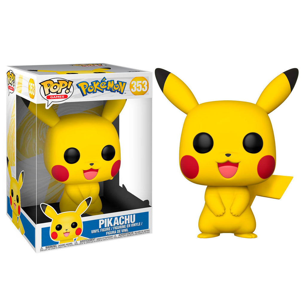 POP! Games Pokemon Super Sized Vinyl Figure Pikachu 25 cm ANIMATEK