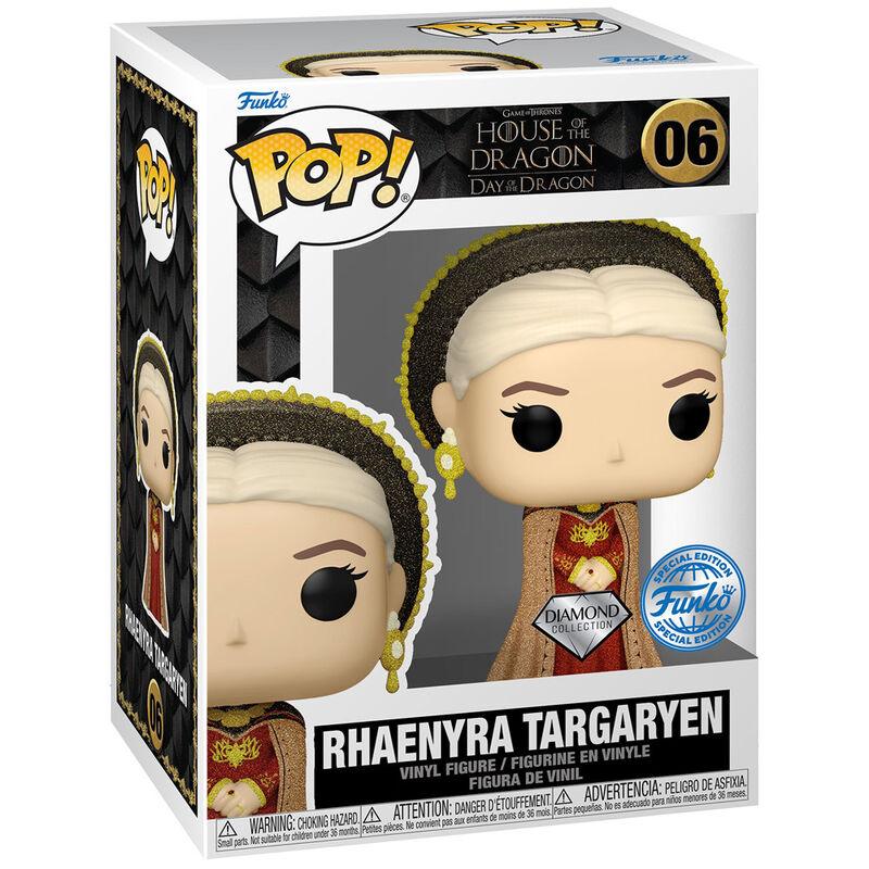 POP! House of the Dragon Rhaenyra Targaryen Diamond Collection Exclusive 9 cm - Toys - Funko