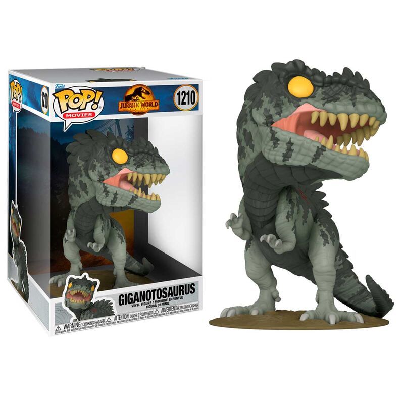 POP! Jurassic World 3 Super Sized Jumbo Vinyl Figure Giganotosaurus 25 cm ANIMATEK