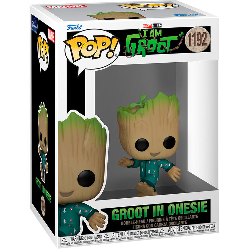 POP! Marvel I Am Groot - Vinyl Figure Groot PJs (dancing) 9 cm ANIMATEK