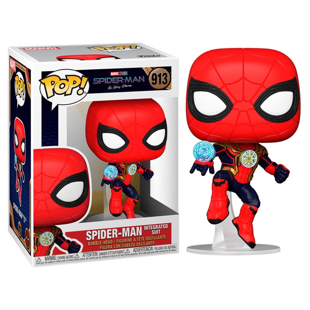 POP! Marvel Spider-Man No Way Home - Vinyl Figure Spider-Man Integrated Suit 9 cm ANIMATEK
