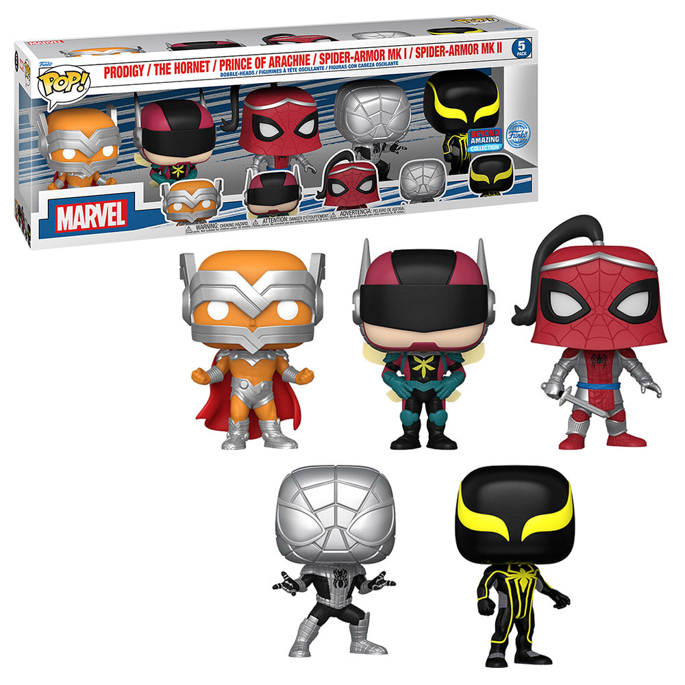 POP! Marvel Vinyl Figure 5 Pack Year of the Spider Special Edition 9 cm ANIMATEK