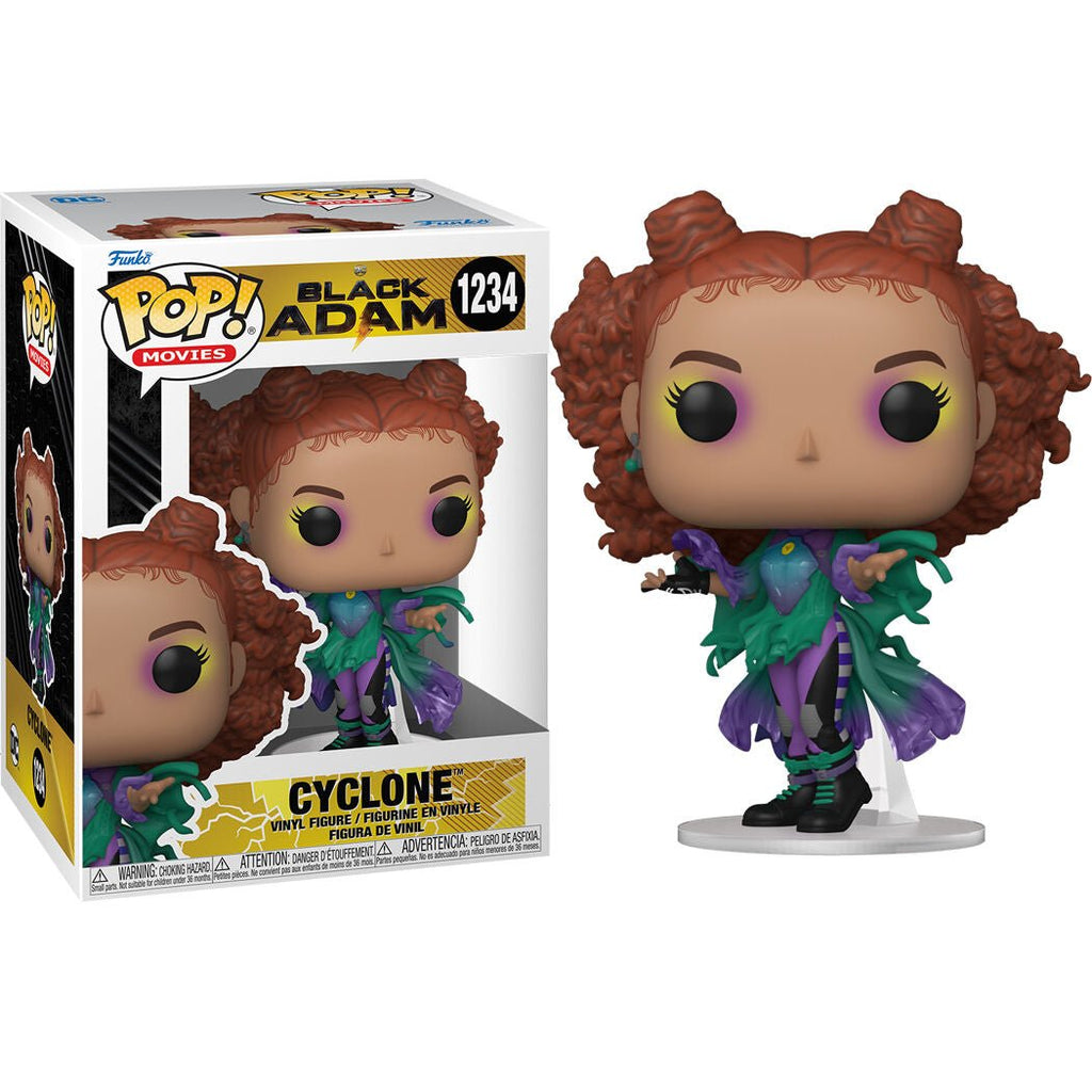 POP! Movies: DC Black Adam - Cyclone 9 cm - Colecionáveis - Funko