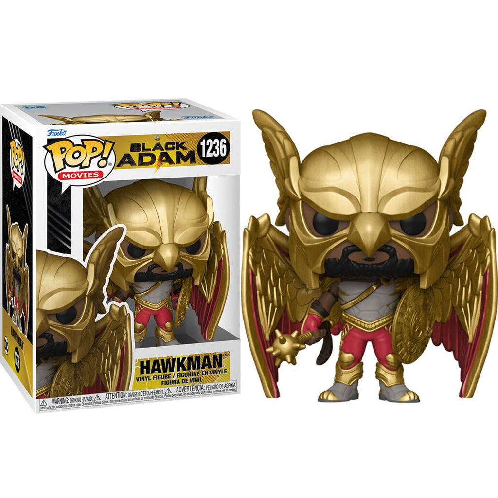 POP! Movies DC Comics Black Adam Vinyl Figure Hawkman 9 cm - Toys - Funko