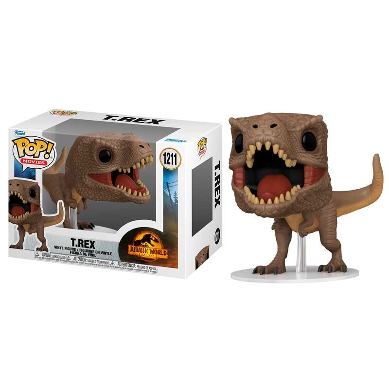 POP! Movies Jurassic World 3 Vinyl Figure T - Rex 9 cm - Toys - Funko