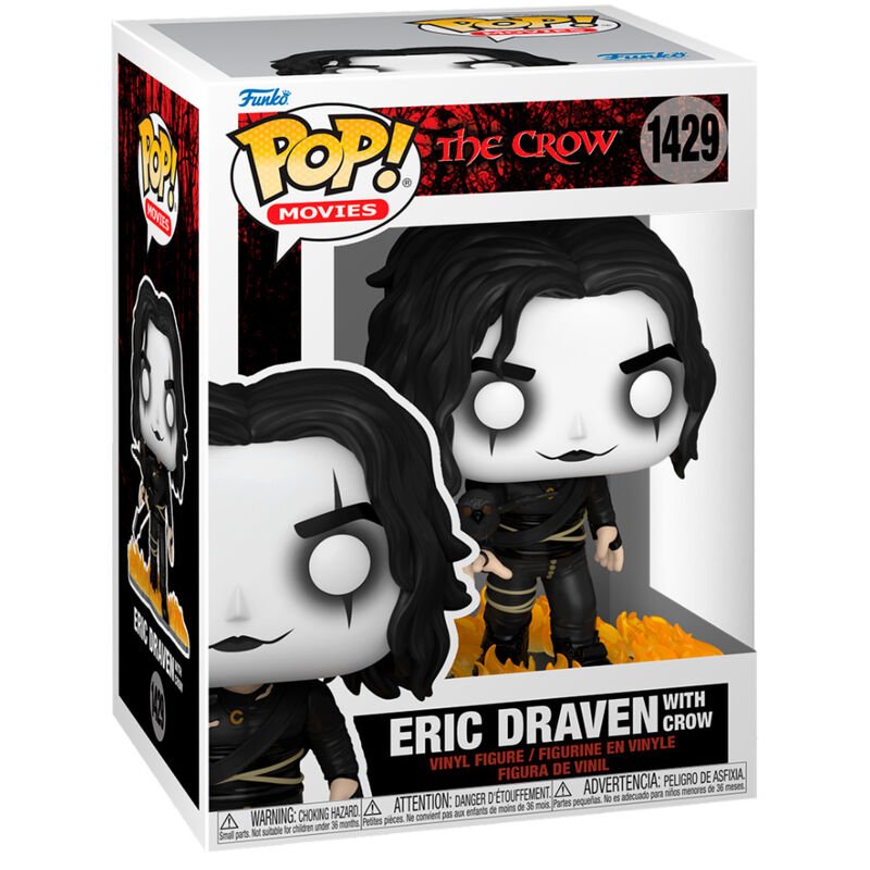 POP! Movies The Crow - Vinyl Figure Eric with Crow 9 cm - Toys - Funko
