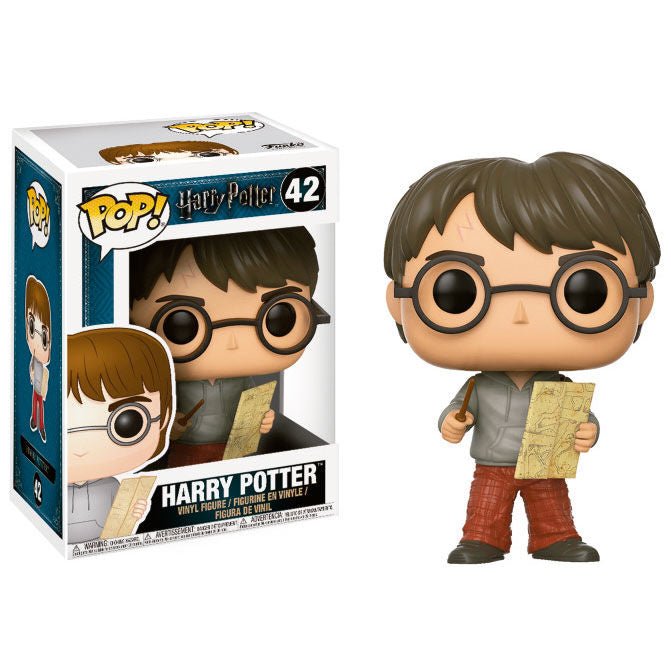 POP! Movies Vinyl Figure Harry Potter with Marauders Map 9 cm - Toys - Funko