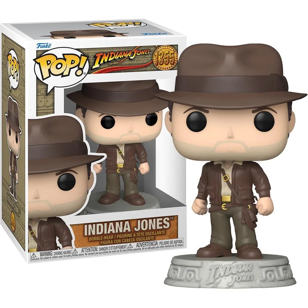 POP! Movies Vinyl Figure Indiana Jones w/ Jacket 9 cm - Toys - Funko