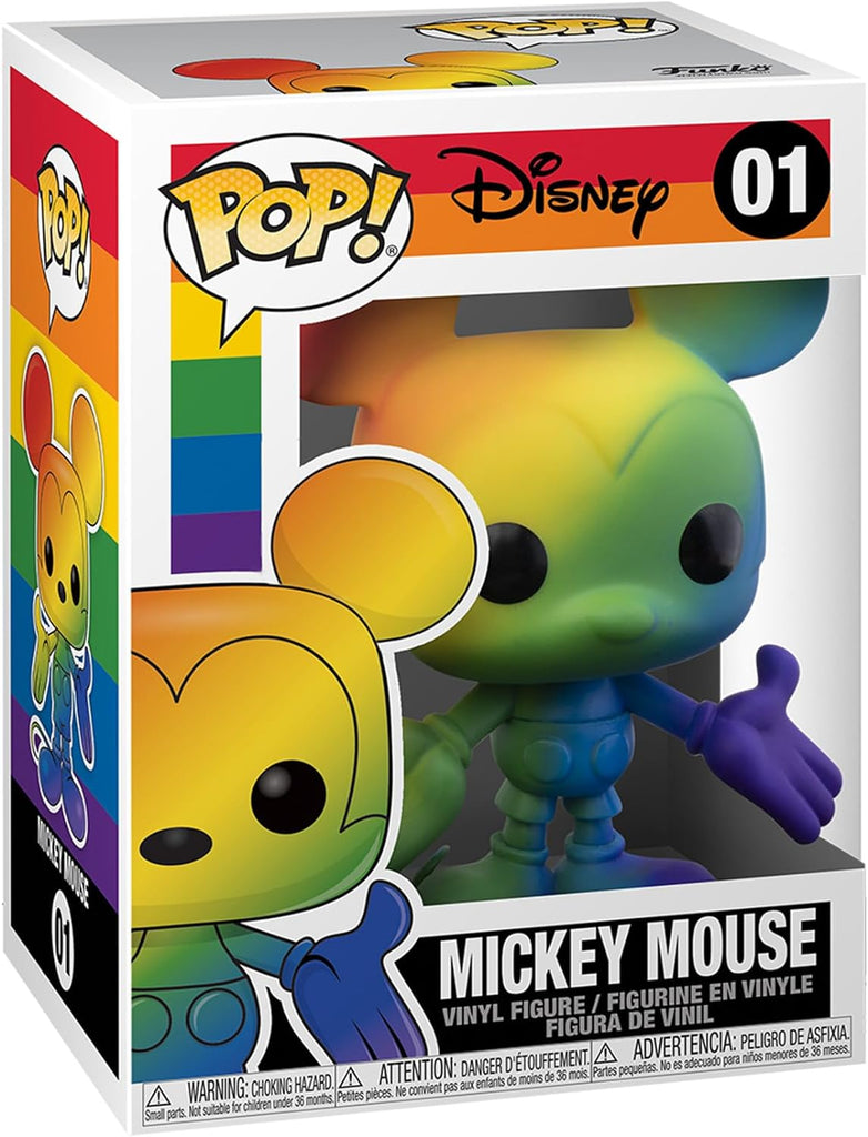 POP! Pride Disney Vinyl Figure Mickey Mouse 9 cm Rainbow #01 ANIMATEK