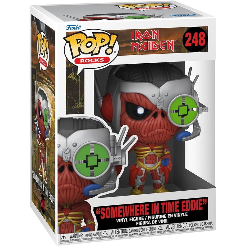 POP! Rocks Iron Maiden Eddie Somewhere in Time 9 cm - Toys - Funko