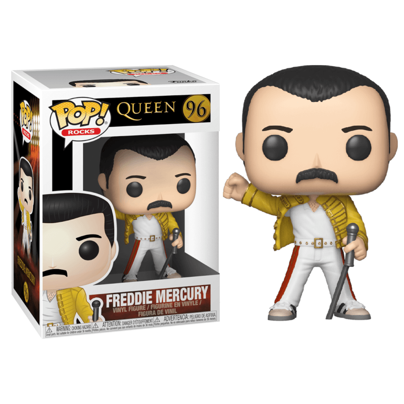 POP! Rocks Queen - Freddie Mercury 1986 Wembley 9 cm - Toys - Funko