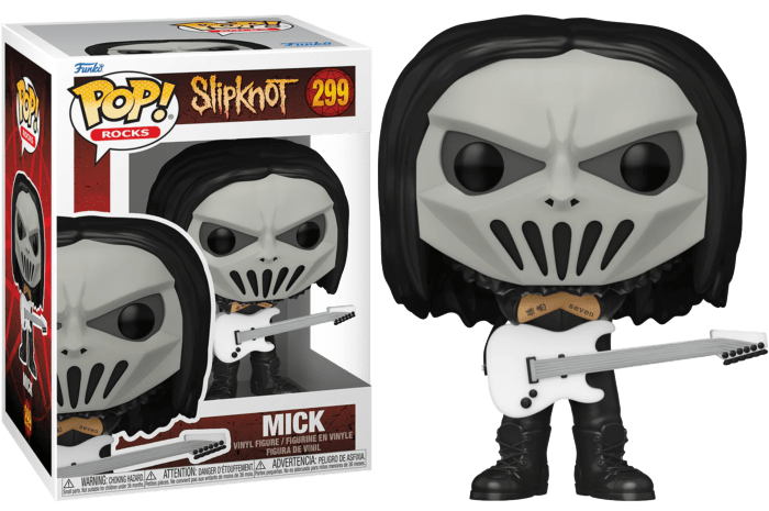 POP! Rocks Slipknot Vinyl Figure Mick 9 cm - Colecionáveis - Funko