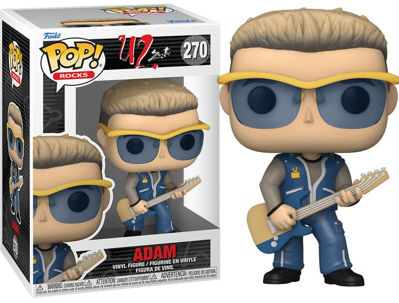 POP! Rocks U2 Vinyl Figure Zoo TV Adam 9 cm ANIMATEK