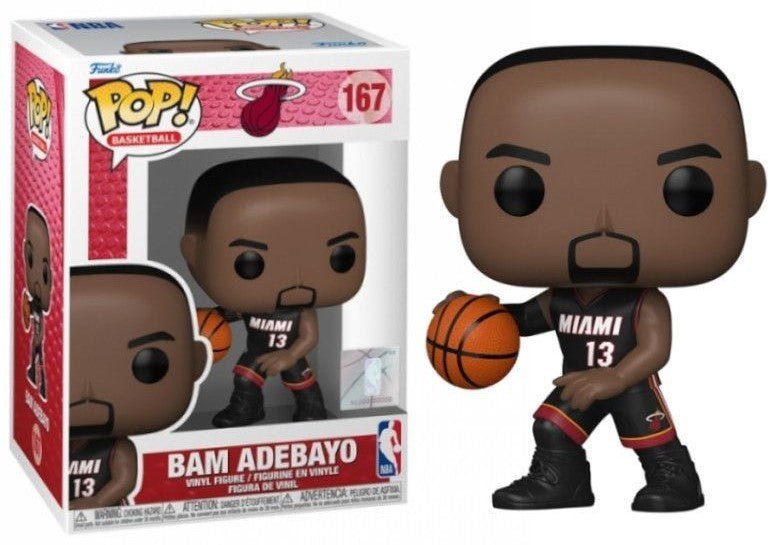 POP! Sports NBA Legends Vinyl Figure Heat - Bam Adebayo 9 cm - Colecionáveis - Funko