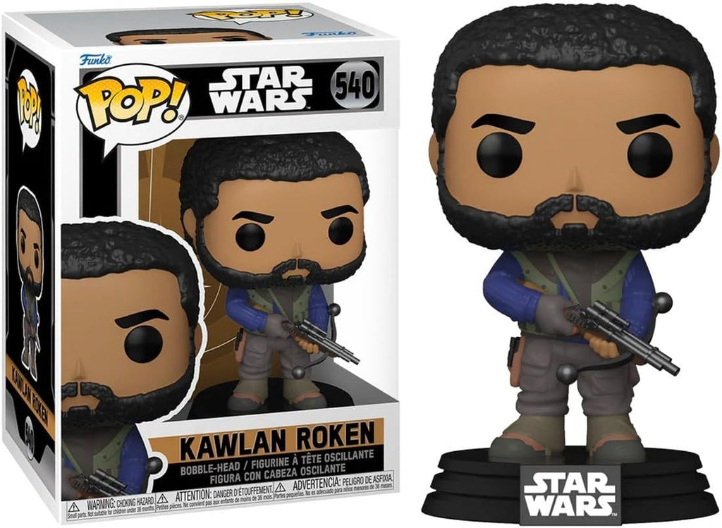 POP! Star Wars: Obi - Wan Kenobi - Kawlan Roken 9 cm - Colecionáveis - Funko