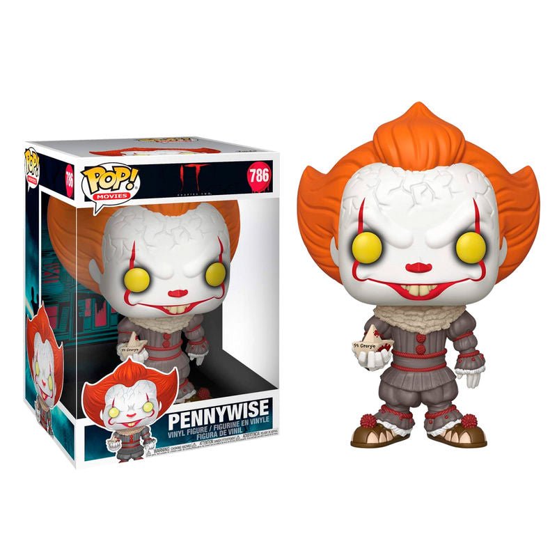 POP! Stephen King's It 2 Super Sized Pennywise w/ Boat 25 cm - Toys - Funko