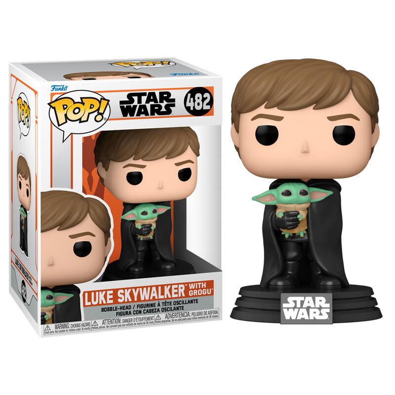POP! TV Star Wars The Mandalorian Vinyl Figure Luke with Child 9 cm ANIMATEK