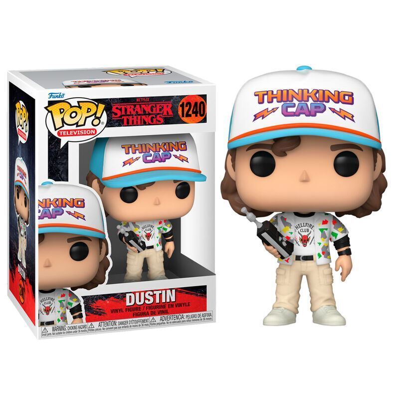 POP! TV Stranger Things Vinyl Figure Dustin 9 cm - Toys - Funko