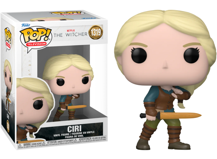 POP! TV The Witcher S2 Vinyl Figure Ciri w/ Sword 9 cm ANIMATEK