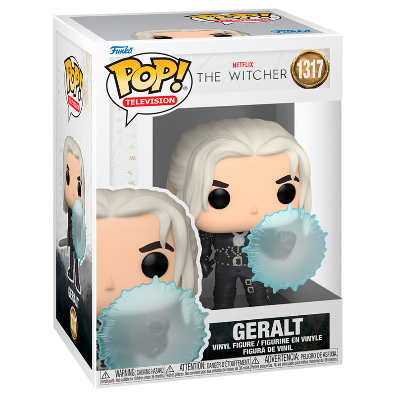 POP! TV The Witcher S2 Vinyl Figure Geralt (Shield) 9 cm ANIMATEK