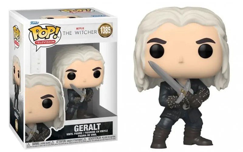 POP! TV The Witcher Vinyl Figure Geralt 9 cm - Colecionáveis - Funko