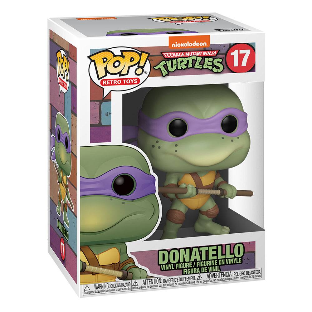 POP! Television Teenage Mutant Ninja Turtles Vinyl Figure Donatello 9 cm - Colecionáveis - Funko
