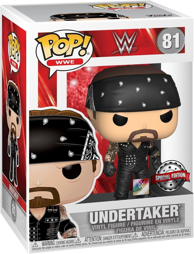 POP! WWE: Undertaker Boneyard Exclusivo 9cm - Colecionáveis - Funko
