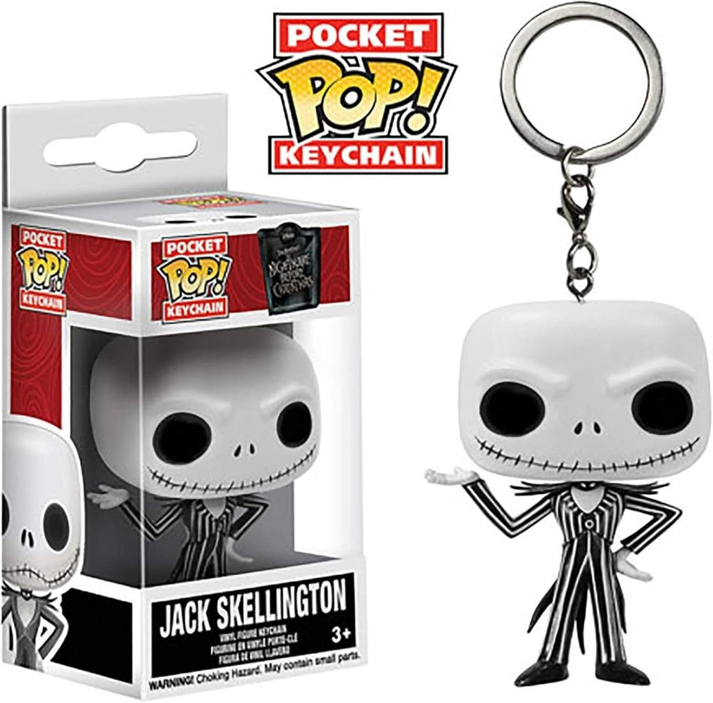 Porta - Chaves Pocket POP! Disney: Nightmare Before Christmas - Jack Skellington - Colecionáveis - Funko