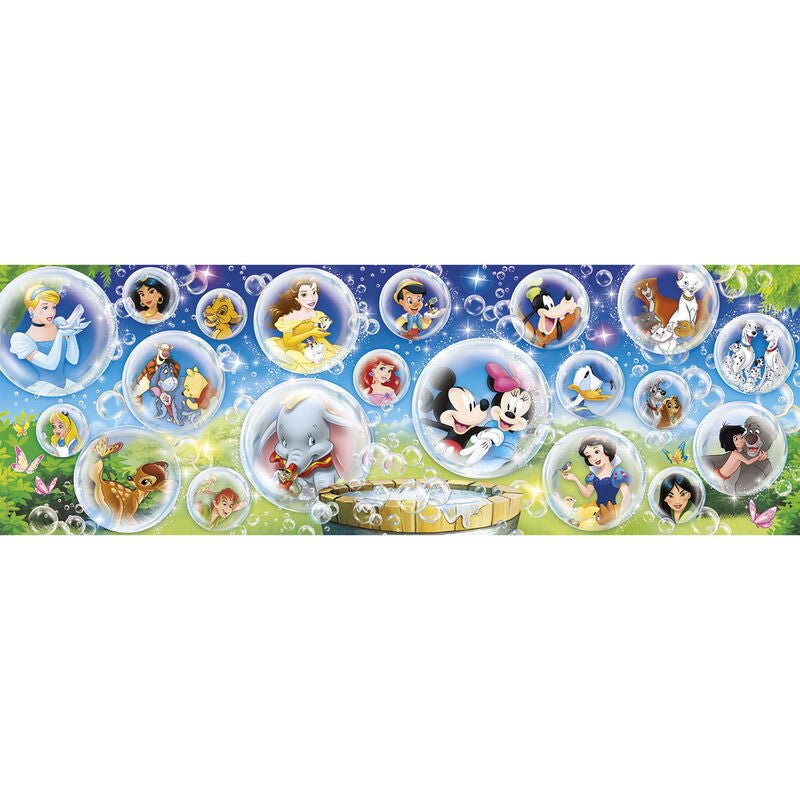Puzzle Panorama Disney Classic Bubbles 1000 Peças - ANIMATEK
